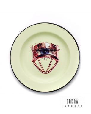 Enamel Plate Seletti Eye