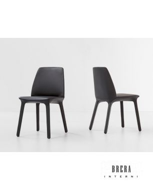 Bonaldo Flute Leather Chair 
