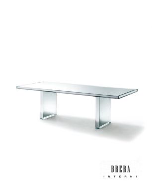 Glas Italia Prism Mirror Table