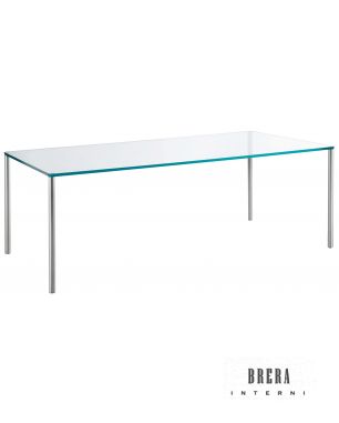 Glas Italia Steel Table