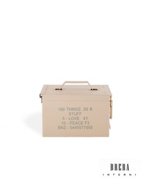 Metal Box Seletti Peace Bullet