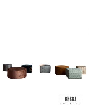 Twils Lounge Quadrati e Rotondi Pouf 