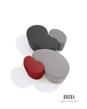 Bonaldo Cube Leather Pouf