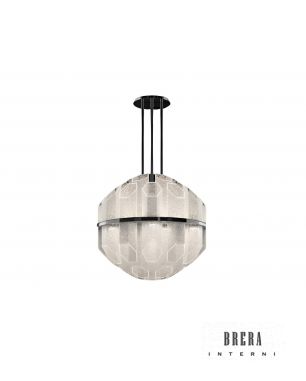 Barovier & Toso Trim Suspension Lamp 