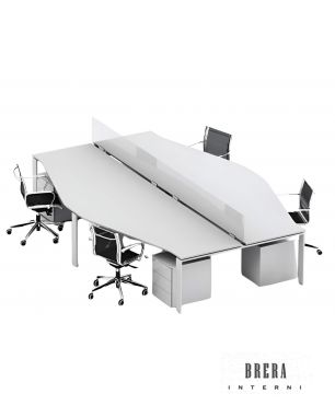 Zalf Space Makers Office SM2573 Operative Desk