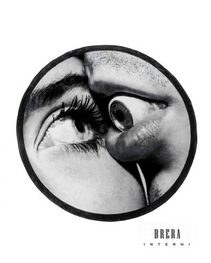 Round Rug Seletti Eye and Mouth