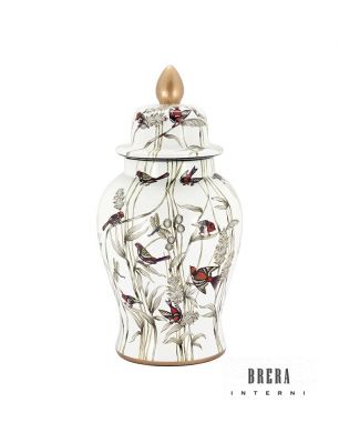Abhika Flowery Vase 