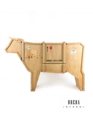 Seletti Wooden Cow Cabinet