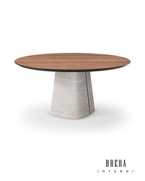 Cattelan Italia Rado Wood Round Table