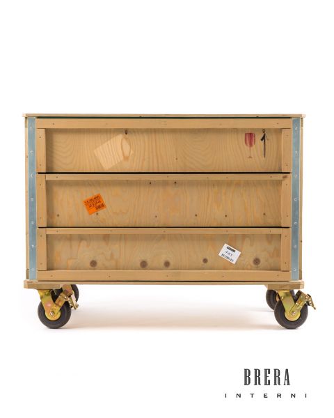 Chest of Drawers Wheels Seletti Export Como