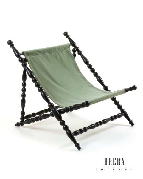 Seletti Green Foldable Deckchair