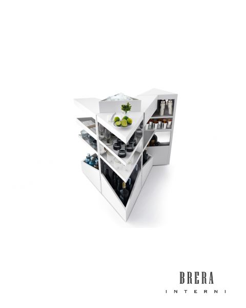 Variable-Shape Cocktail Bar On Casters Opinion Ciatti Q.bist