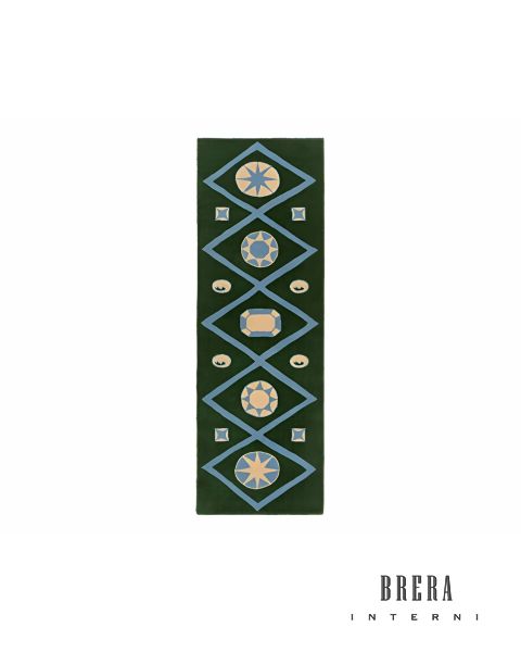 CC-Tapis Jewelled Lattice Runner Carpet 