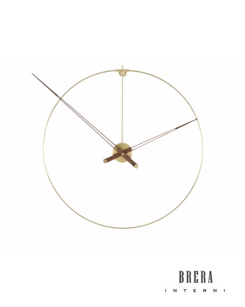 Ligne Roset Pik Clock Brass Clock 