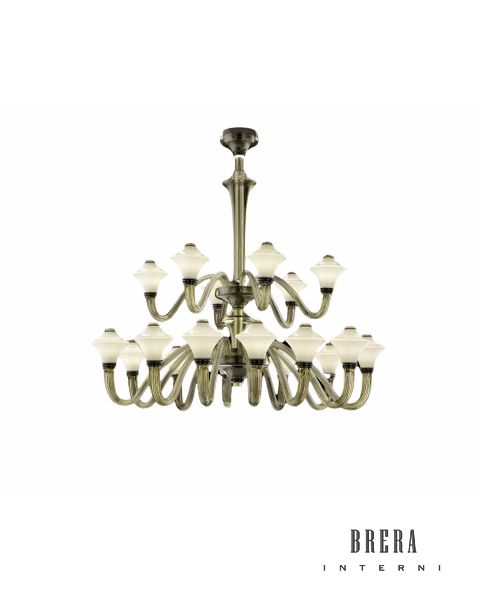 Barovier & Toso Metropolis Suspension Lamp 