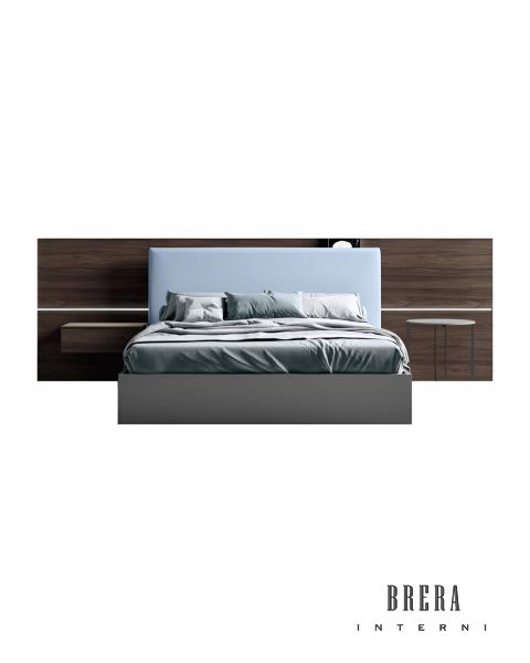 Zalf Headboard Panel Bed 