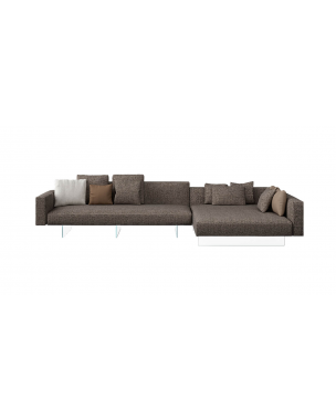 Lago Air 0818 Sofa Brown Color