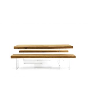 Lago Air Wildwood Bench Glass Based