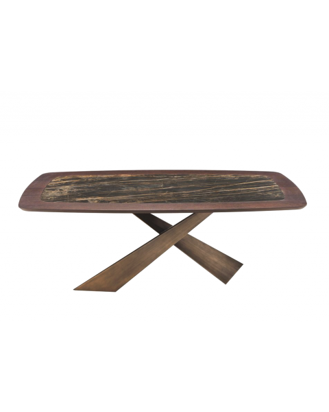 Riflessi Shangai Wooden Ceramic Table