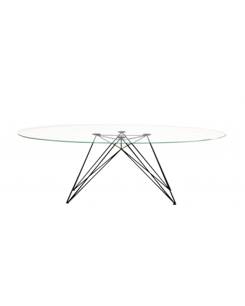 Riflessi Pegaso Glass Table