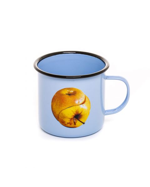 Tazza smaltata Seletti Mela