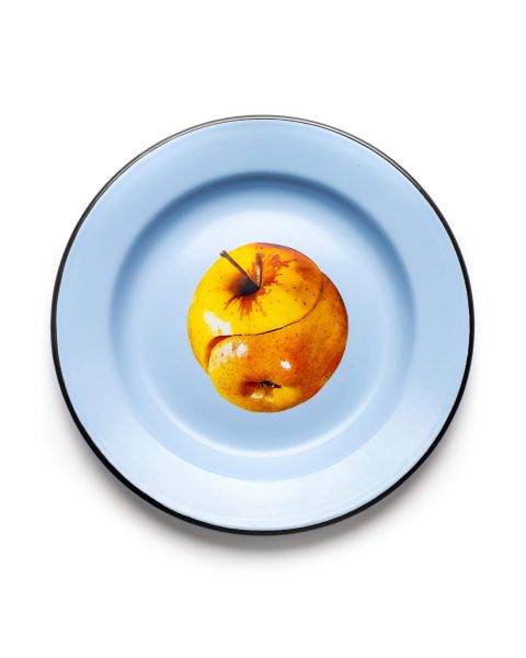 Enamel Plate Seletti Apple