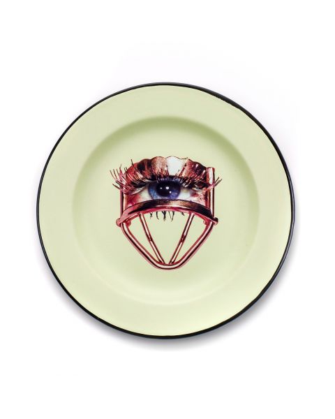 Enamel Plate Seletti Eye