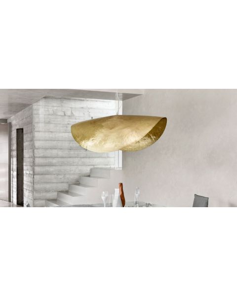 Lampada a sospensione Gervasoni Ottone 95 96 - Ottone 96 L120 x H42