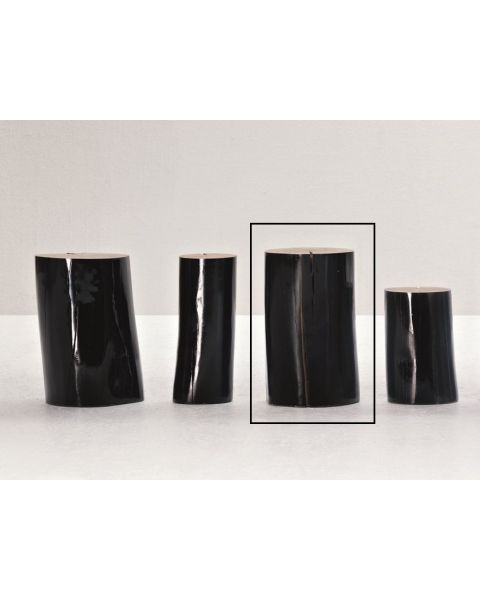 Tavolino Gervasoni Log S/M/L - Log L / L28/32 x H42 Nero