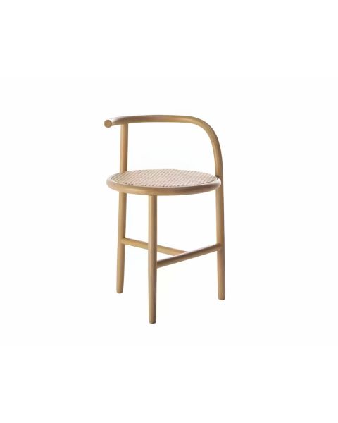 Gebrueder Thonet Vienna Single Curve Stool 