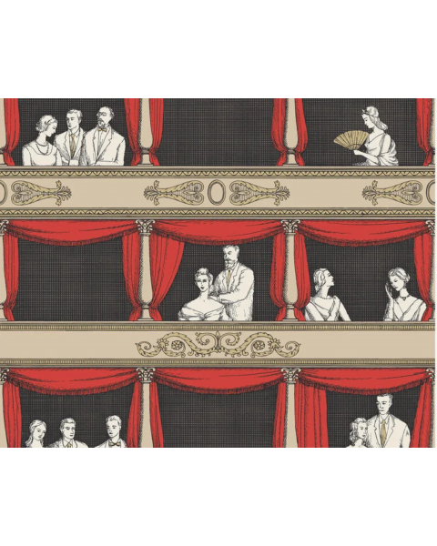 Carta da Parati Fornasetti Teatro 