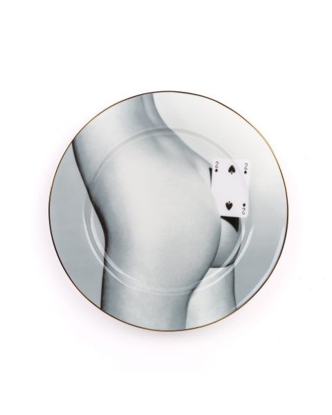 Plate Seletti Two of Spades
