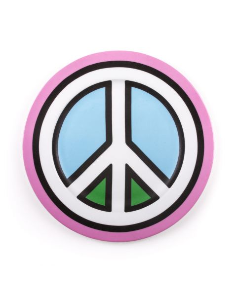 Porcelain Plate Seletti Peace