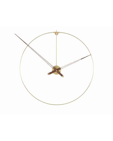 Ligne Roset Pik Clock Brass Clock 