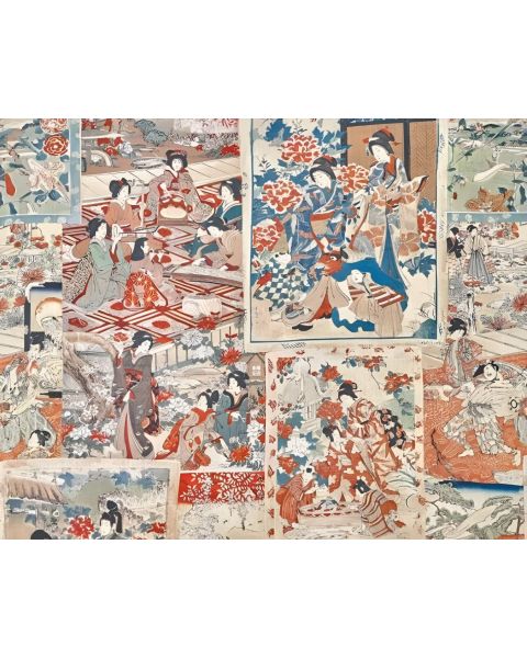 Pierre Frey Ukiyoe Fabric 