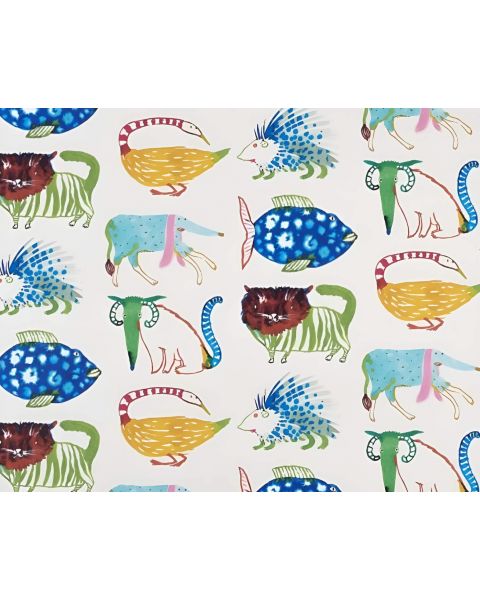 Pierre Frey Mardi Gras Multicolore Wallpaper