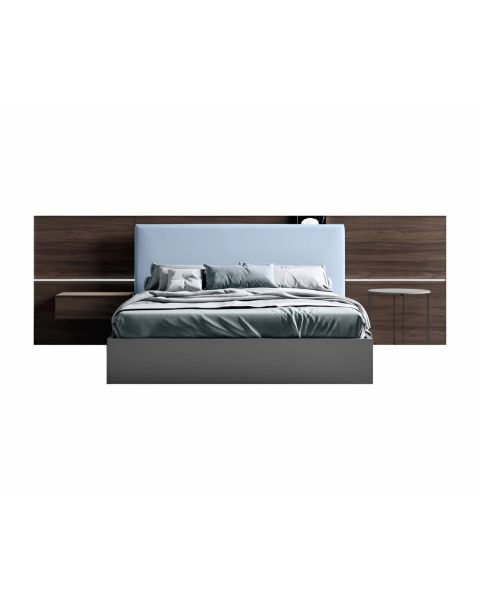Zalf Headboard Panel Bed