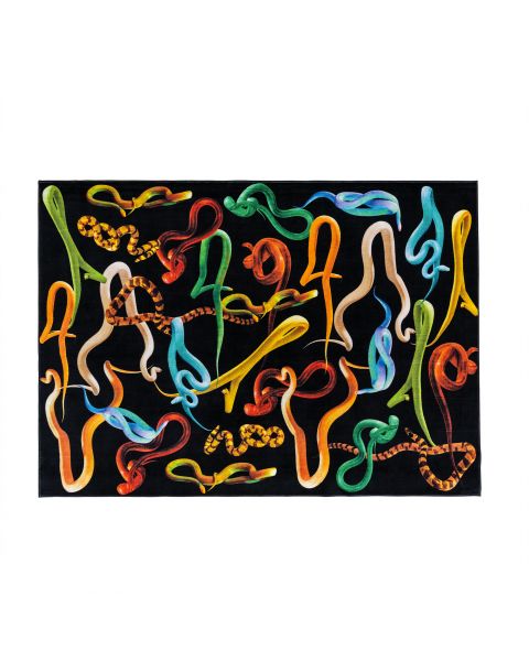 Tappeto rettangolare Seletti Snakes