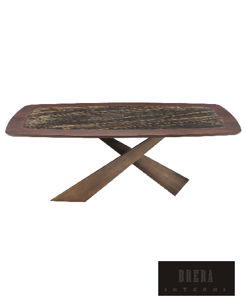 Tavolo in Legno e Ceramica Riflessi Living