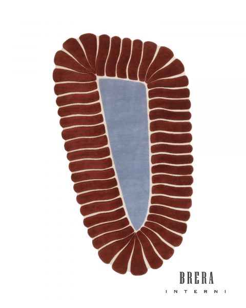 CC Tapis M'ama non m'ama Tappeto piccolo - Moka/Lilla