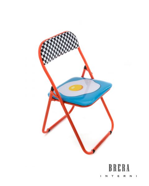 Sedia pieghevole Seletti Egg