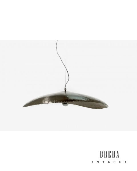 Lampada a sospensione Gervasoni Ottone 95 96 - Argento 95 L70/80 H18