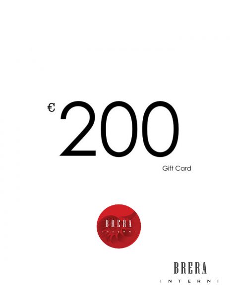 Gift Card Brera Interni 200