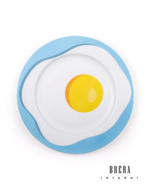 Piatto in porcellana Seletti Uovo