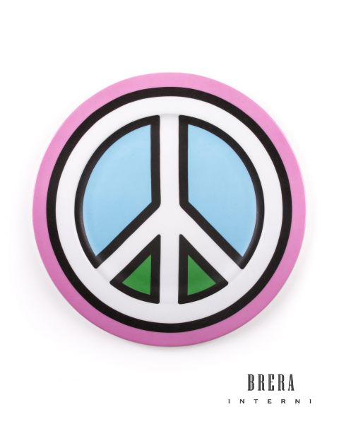 Piatto in porcellana Seletti Peace