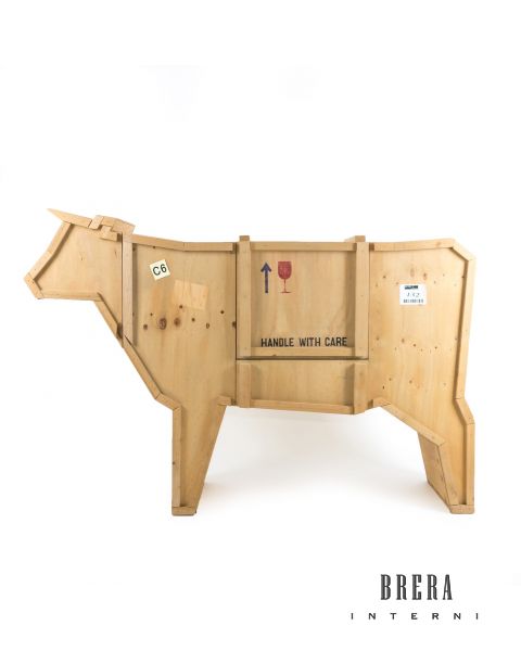 Mobiletto in legno mucca Seletti