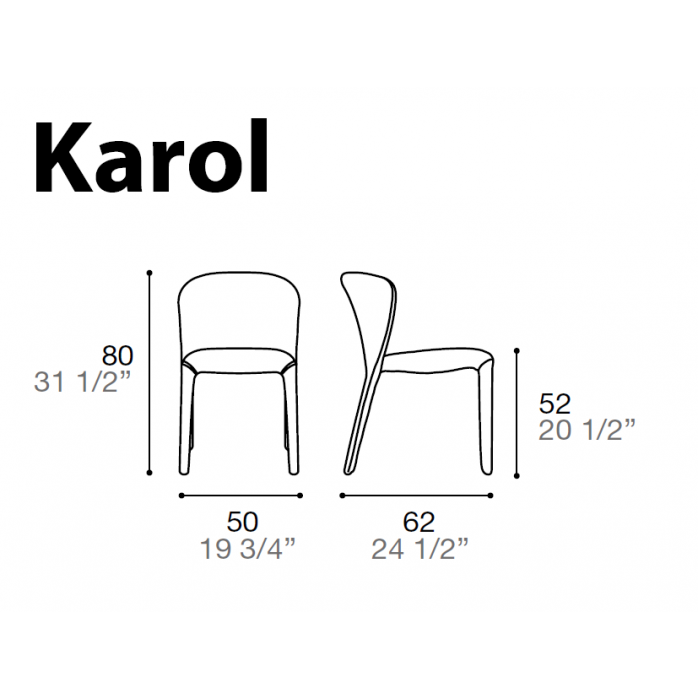 Alf DaFrè Karol Chair