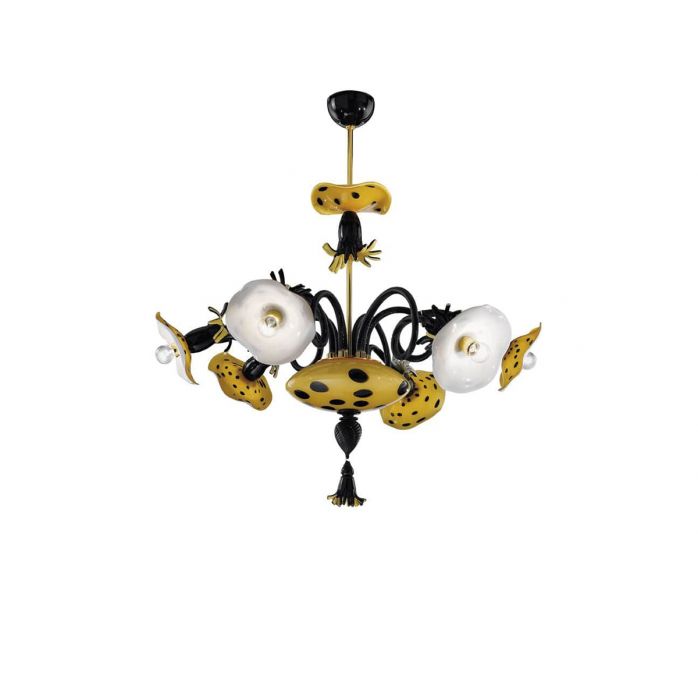 De Majo Afrika Pom Pon Chandelier