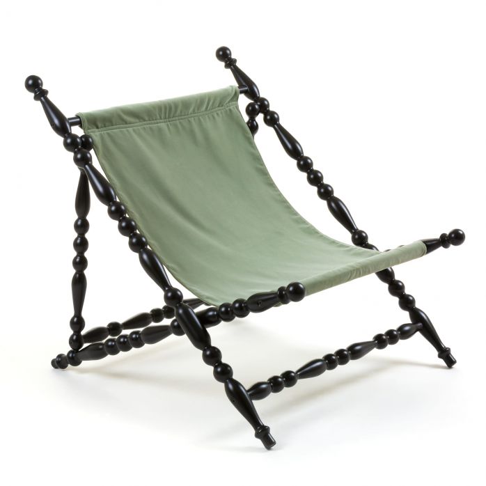 Seletti Green Foldable Deckchair