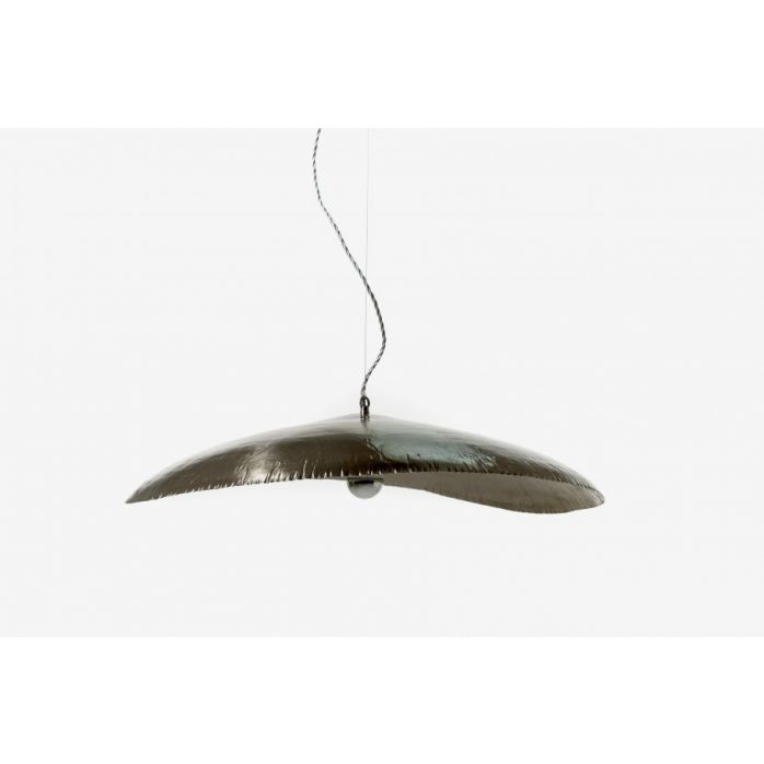 Lampada a sospensione Gervasoni Ottone 95 96 - Argento 95 L70/80 H18
